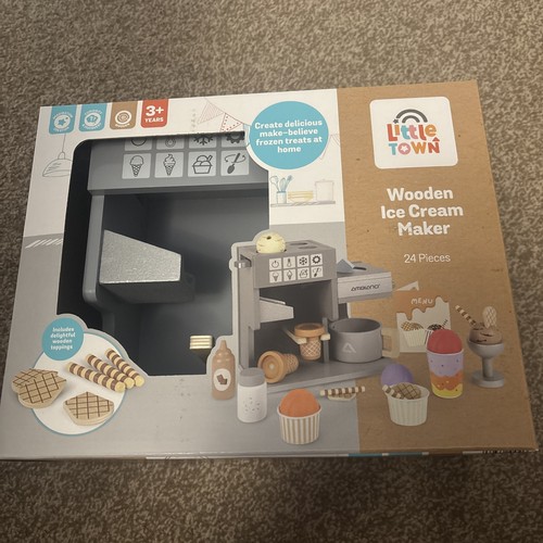 Neu aldi little town holz - aldi,